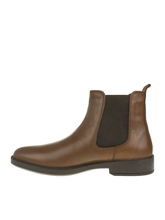 Leder Anatomisch Chelsea Herrenstiefel Tabac Braun