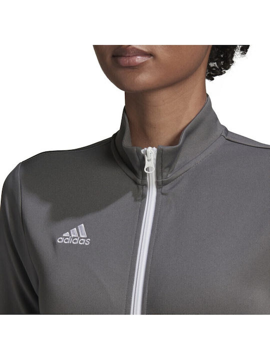 Entrada 22 Women's Sweatshirt Jacket Gray
