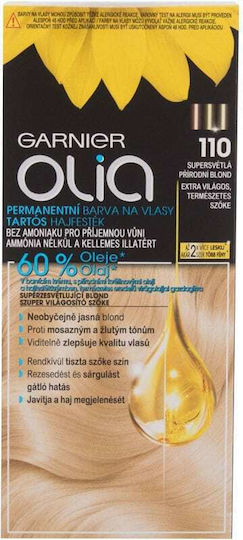 Garnier Olia Βαφή Μαλλιών Χωρίς Αμμωνία 110 Υπέρξανθο Φυσικό 60gr