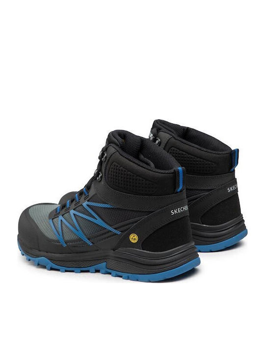 Skechers Firmle Pentru Bărbați Încălțăminte De Drumeție Tip Botine Negri