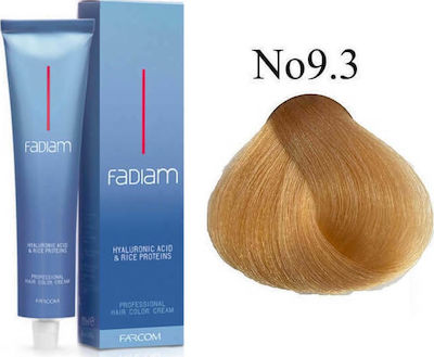 Farcom Fadiam Hair Dye 9.3 Blond Very Light Gold 100ml