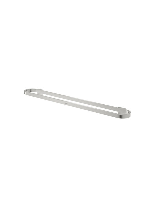 Grohe Selection Single Wall-Mounted Bathroom Rail ​60x3cm Silver