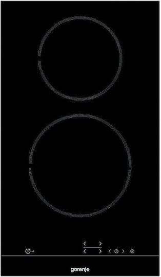 Gorenje Domino Κεραμική Εστία Αυτόνομη με Λειτουργία Κλειδώματος 30x52εκ.