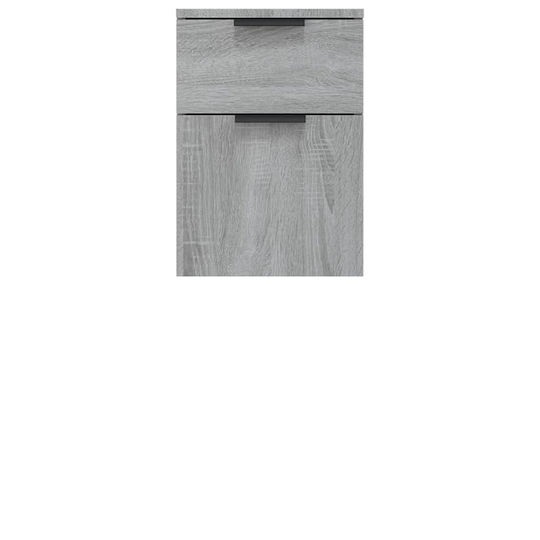 vidaXL Ντουλάπι Μπάνιου 32x34x90cm Sonoma