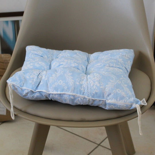 TnS Garden Chair Cushion Light Blue 35x31cm