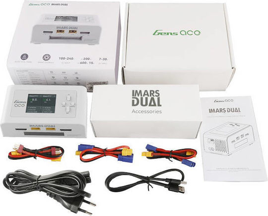Gens Ace IMARS Dual Channel Φορτιστής για Τηλεκατευθυνόμενο 5V 1τμχ