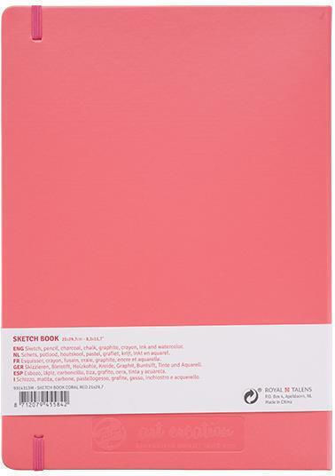 Royal Talens Sketch Pad Sketchbook Art Creation Sketch Book Coral 21x30cm 140gsm 80 Sheets