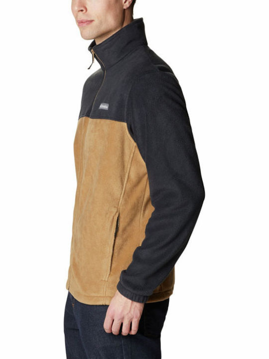 Steens Mountain Men's Fleece Cardigan Gray