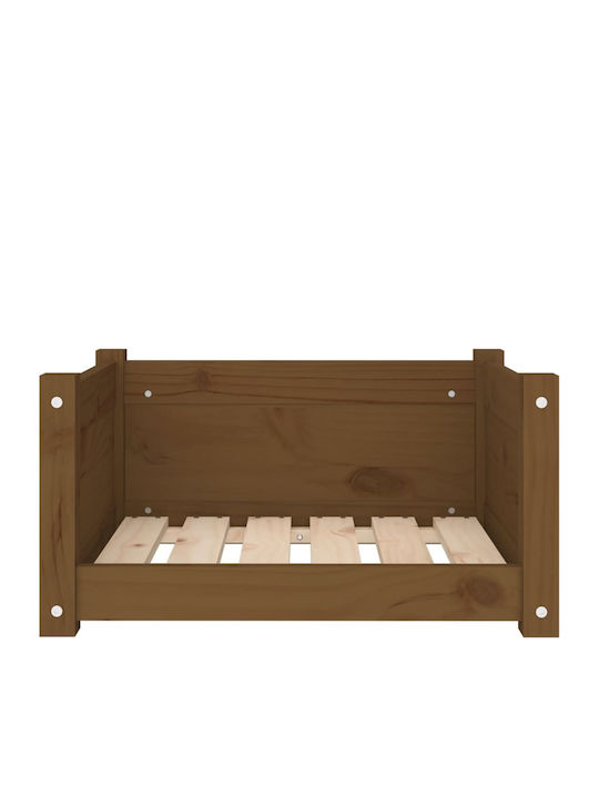 vidaXL Sofa Dog Bed Honey 55.5x45.5cm