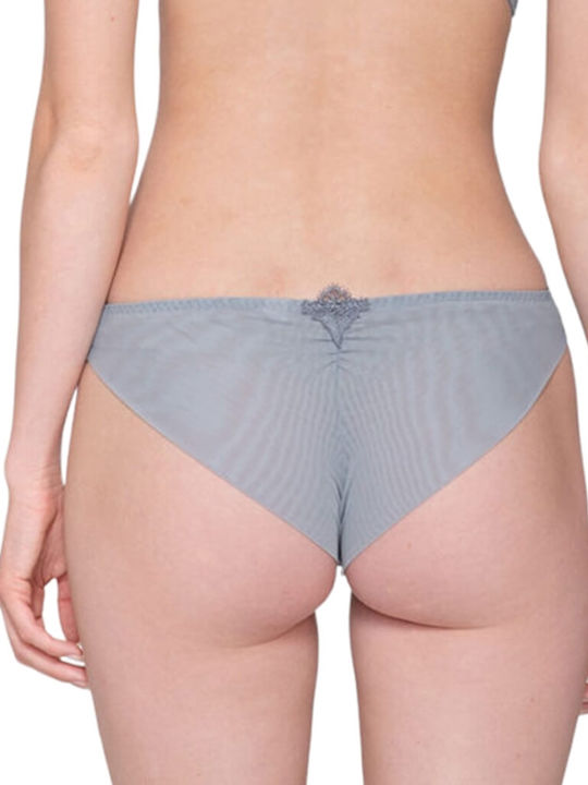 Luna Damen Brasilien mit Spitze Gray