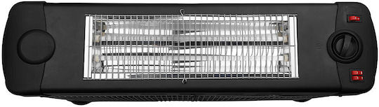 Lamtech Maxi Electrical Quartz Heater with Thermostat 2900W