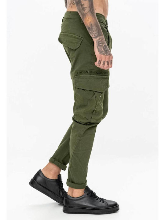 Men's Trousers Cosi | Cargo Trousers Matteo | Men's Clothes Khaki