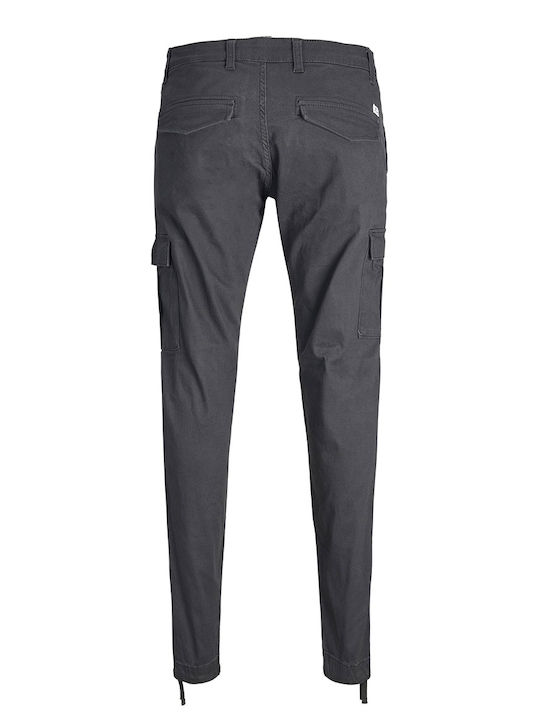 Jack & Jones Pantaloni pentru bărbați Cargo Elastice Phantom