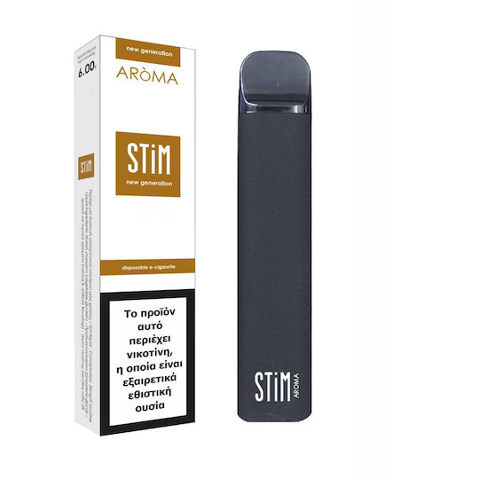 Stim Disposable E-Cigarette 800 Puffs Aroma 2ml 20mg Black