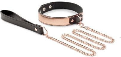 Rosy Gold Kinky Set BDSM Kit σε Μαύρο Χρώμα 9τμχ