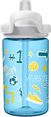 Camelbak Πλαστικό Παγούρι με Καλαμάκι Eddy Kids Doodle Sport 400ml