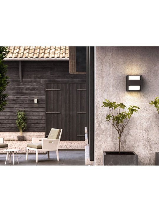 Philips MyGarden Arbour Επιτοίχια Εξωτερική Πλαφονιέρα LED IP44 4.5W με Φυσικό Λευκό Φως 12.7x13x13εκ.