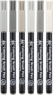 Sakura Koi Urban Design Markers Gray 6pcs