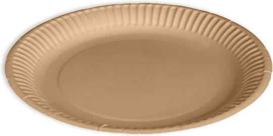 Intertan Disposable Plate Ø18cm 10pcs