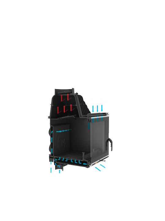 Kawmet W15 Eco Ενεργειακό Τζάκι Ξύλου 9.4kW Ίσιο με Ανοιγόμενη Πόρτα Kawmet W15 Eco Ενεργειακό Τζάκι Ξύλου 9.4kW Ίσιο με Ανοιγόμενη Πόρτα
