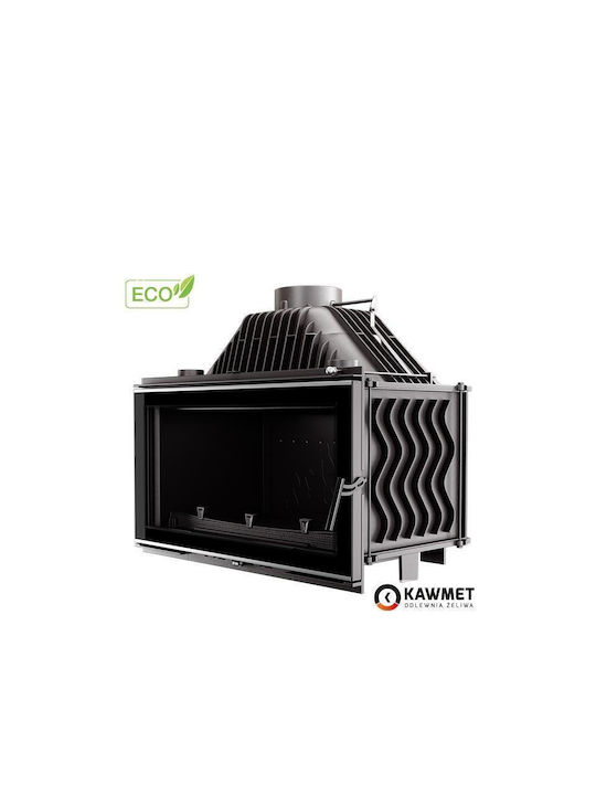 Kawmet W16 Eco Ενεργειακό Τζάκι Ξύλου 16.3kW Ίσιο με Ανοιγόμενη Πόρτα