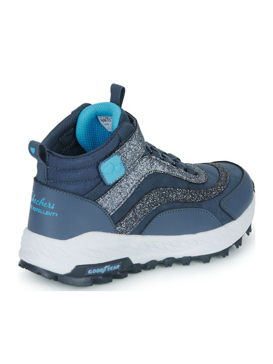 Fuse Tread Kinderstiefeletten mit Klettverschluss Blau