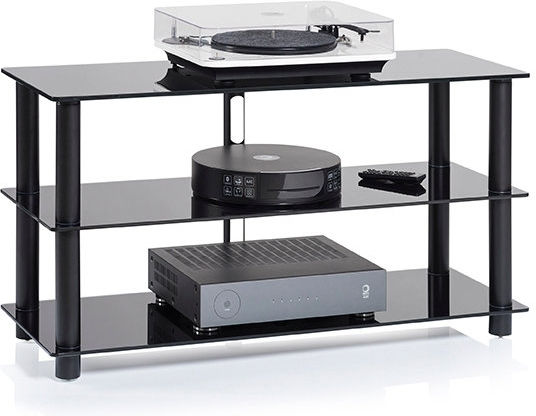 NorStone Epur 3 Hi-Fi Furniture Black 110x58.1x40cm