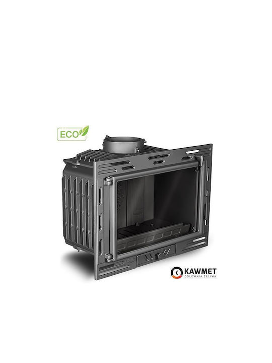 Kawmet W9 Eco Șemineu cu inserție Lemn 9.8kW Drept cu o ușă care se deschide