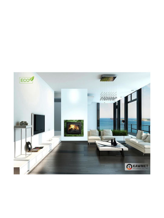 Kawmet W17 Eco Kaminofen Holz 12.3kW Gerade mit einer zu öffnenden Tür