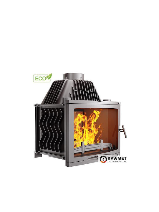 Kawmet W17 Panorama Eco Kaminofen Holz 16.1kW Gerade mit einer zu öffnenden Tür