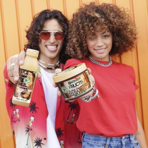 Garnier Fructis Hair Food Cocoa Butter Mască de Păr pentru Reparare 390ml