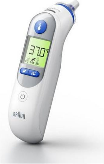 Braun Thermoscan 7+ Infrared Ear Thermometer Suitable for Babies