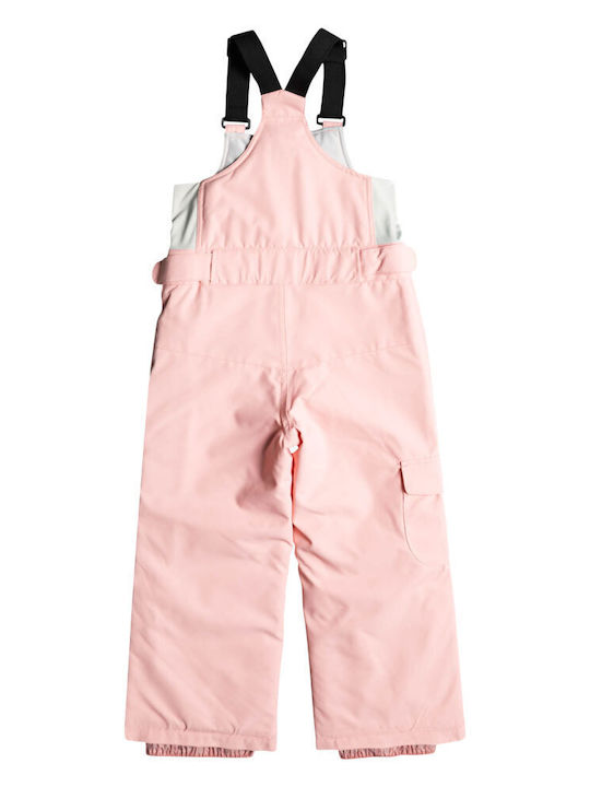 Roxy Lola K ERLTP03010-MGD0 Kids Dungarees for Ski & Snowboard Pink