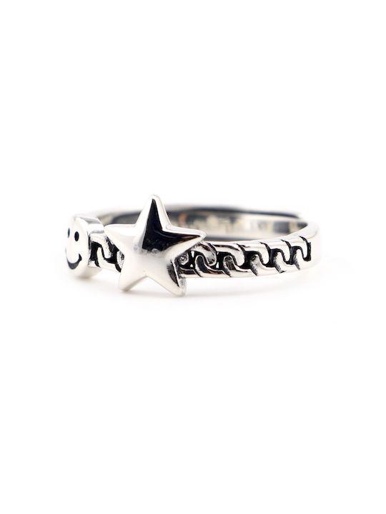 Adjustable Ring Silver 925-10