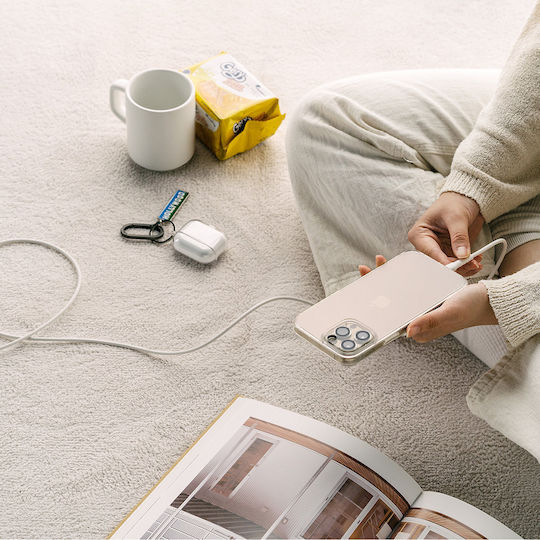 Ringke Редовна USB 2.0 Кабел USB-C мъжки - USB-C мъжки 60W Жълт 2м