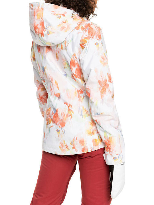 Roxy Jetty Insulated Women's Ski & Snowboard Jacket Bright White Tenderness ERJTJ03354-WBB2
