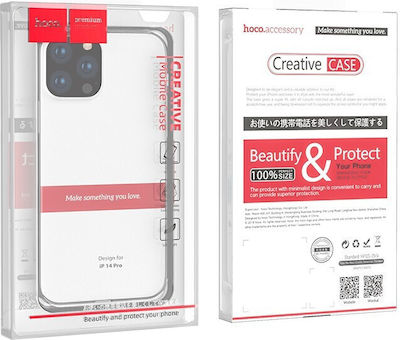 Hoco Light Series Back Cover Σιλικόνης Διάφανο (iPhone 14 Pro)