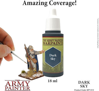 The Army Painter Warpaints Modellbau Farbe Dark Sky 18ml WP1415