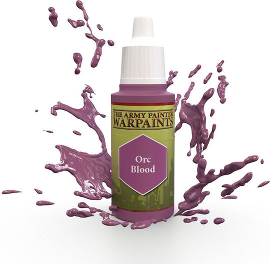 The Army Painter Warpaints Model Making Paint Orc Blood 18ml