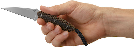 Columbia River Knives S.P.E.W. Small Knife Educational Brown in Sheath