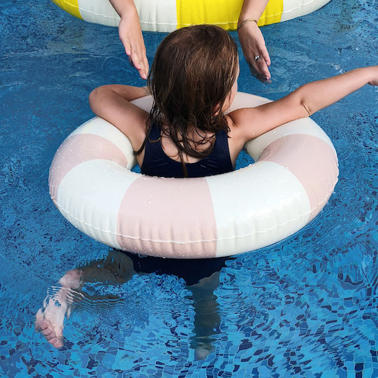 Petites Pommes French Rose 45 Kids' Swim Ring with Diameter 45cm. for 1-3 Years Old Pink