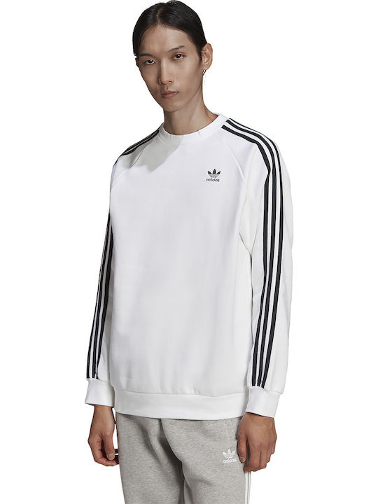 Adicolor Classics 3-Stripes Φούτερ Λευκό