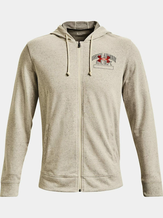 Rival Terry Sweatshirt with Hood Gray