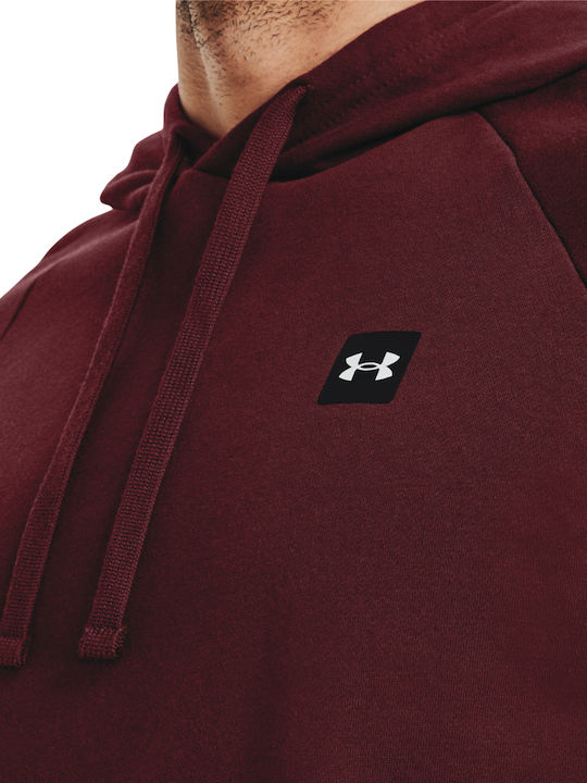Rival Sweatshirt with Hood Burgundy