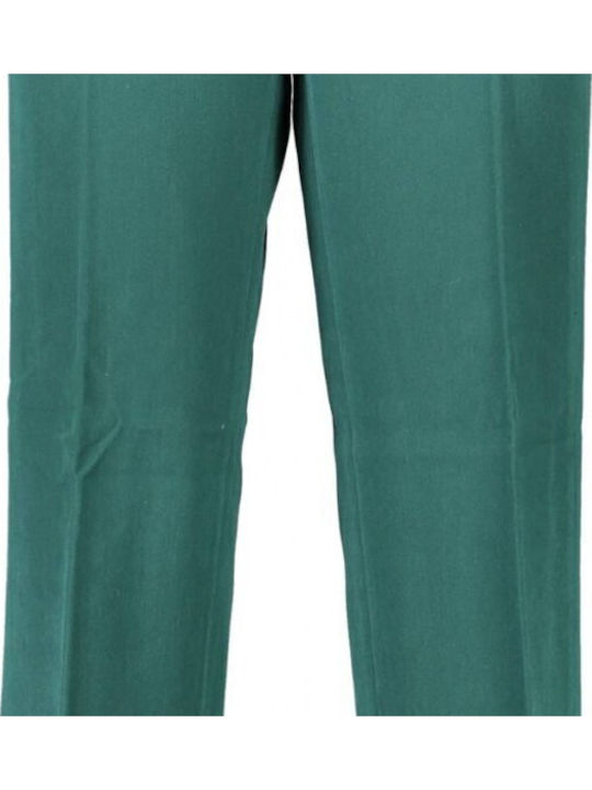 Damen Stoff Hose Grün