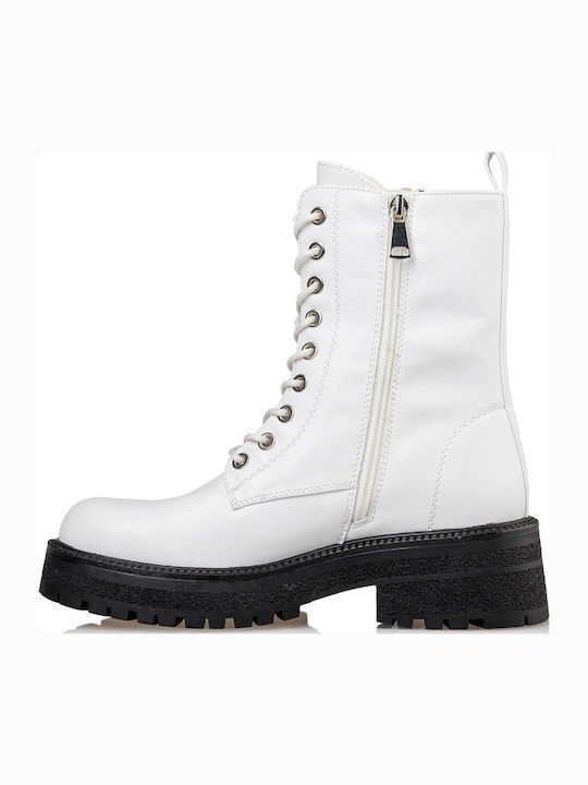 Women's Ankle Boots White