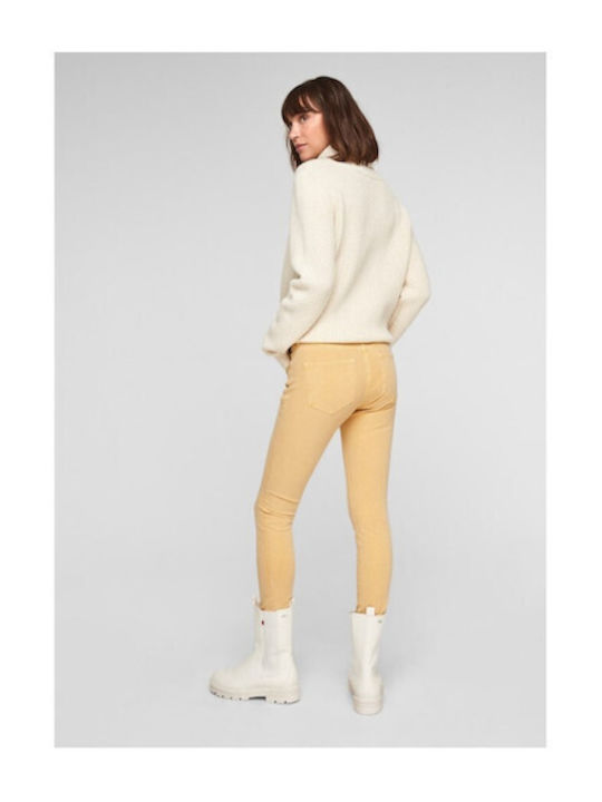 S.Oliver Women's Jean Trousers Yellow