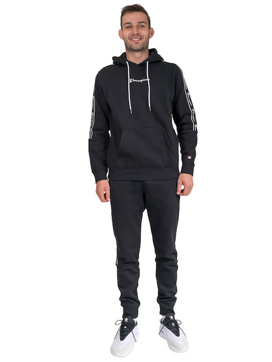 Sweatshirt with Hood Black