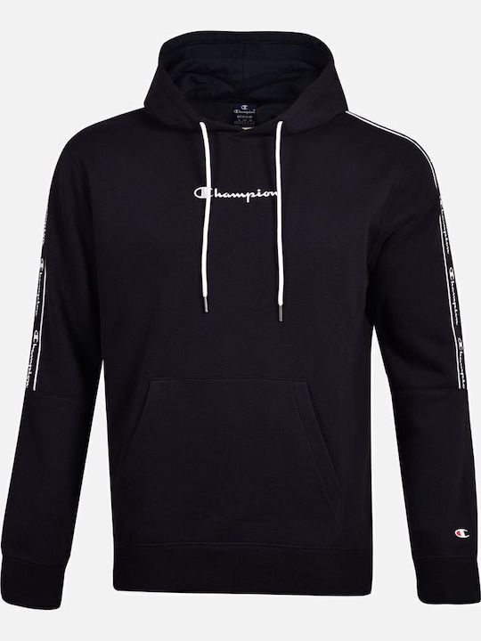 Sweatshirt with Hood Black
