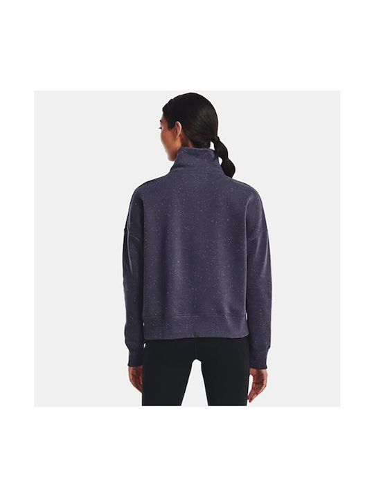 Under Armour Rival Women's Fleece Sweatshirt Purple